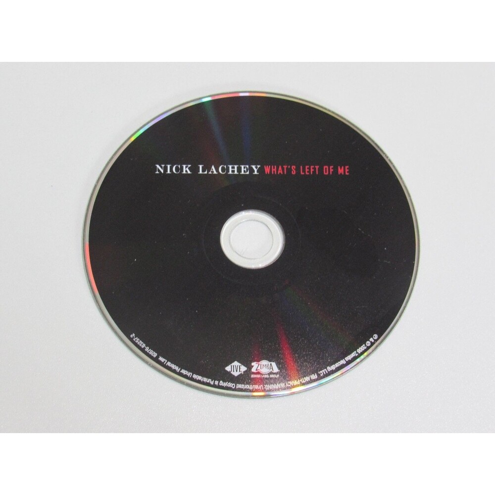 Nick Lachey – What's Left of Me CD 2006 Pop R&B Jive Zomba